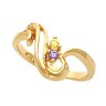 Birthstone Mothers Ring May hold up to 4 round 2.2mm gemstones Ref 243091