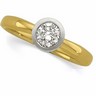 Round Brilliant Diamond Solitaire Engagement Ring .5 Carat Ref 518786