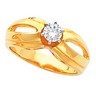 Diamond Solitaire Engagement Ring .38 Carat Ref 269172