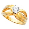 Diamond Solitaire Engagement Ring .75 Carat Ref 587209