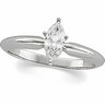 6 Prong Marquise Heavy Shank Solitaire Mounting .25 to 5 Carat Ref 882396