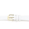 White Genuine Calf Watch Strap for Women Ref 225590