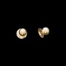 Baby Threaded Screw Earring Backs | Post size is .034" x .375"
