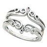 Metal Fashion Ring Guard 14KY and 14KW Ref 936597