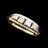 3 Stone Diamond Anniversary Ring .25 CTW Ref 406965