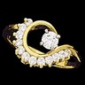 Diamond Engagement Ring 24 pttw Ref 331225