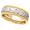 6.75mm Two Tone Design Band Ref 349074