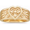 Gold Fashion Heart Band Ref 187928