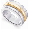 Two Tone Metal Fashion Ring Ref 959437