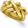 Puzzle Ring 12.5mm Ladies and Gents Ref 138966