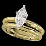 Marquise Diamond Solitaire Engagement Ring | 1/4 Carat