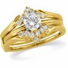 Diamond Ring Guard .25 CTW Side Diamonds Ref 119466