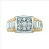 Two Tone Diamond Ring .38 CTW Ref 616014