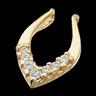 Diamond Pendant Enhancer | 1/6 carat TW | SKU: 60767