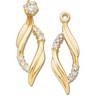Diamond Earring Jackets .2 CTW Ref 682993