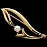 Cultured Pearl Brooch | 4.5 mm Pearl | SKU: 60894