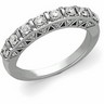 Platinum Diamond Anniversary Ring .5 CTW Ref 366194