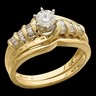 Diamond Semi Set Engagement Ring .63 CTW Ref 317538