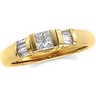 Diamond Semi Set Engagement Ring .5 CTW Ref 761407