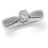 Diamond Semi Set Engagement Ring .25 Carat Ref 496135