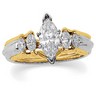 Two Tone Diamond Bridal Enhancer | 3/8 carat TW Side Diamonds | SKU: 63065