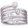 Diamond Right Hand Ring .63 Carat Ref 375665