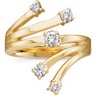 Diamond Right Hand Ring .5 Carat Ref 572714