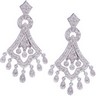 Diamond Chandelier Earrings .75 CTW Ref 540983