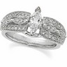 Diamond Bridal Enhancer .33 CTW Side Diamonds Ref 234940