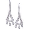Diamond Chandelier Earrings .5 CTW Ref 469636
