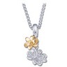 Two Tone Diamond Fashion Necklace | .06 carat TW | SKU: 64391