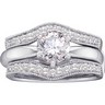 Diamond Bridal Ring Guard .33 CTW Ref 166068