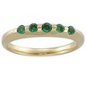 Genuine Emerald Bridal Anniversary Band Ref 795542