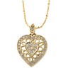 Diamond Heart Pendant .25 CTW Ref 347546