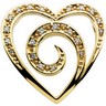 Diamond Heart Pendant .25 CTW Ref 965297