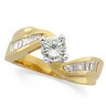 Diamond Channel Set Baguette Ring Ref 635799
