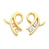 Diamond Button Earrings .2 CTW Ref 873830