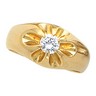 Mens Belcher Diamond Solitaire Ring 1 Carat Ref 257655