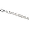 4.5mm Sterling Silver Solid Wheat Chain Ref 491253