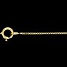 Solid Gold Box Chain | 0.5 mm Wide