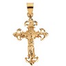 Hispanic Style Crucifix Pendant Ref 973015