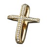 Diamond Cross Pendant .25 CTW Ref 171337