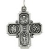 4 Way Medal Cross Pendant | SKU: R5036