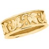 8mm Leaf Design Band Ref 224287