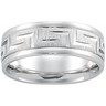 7mm Greek Key Pattern Band Ref 340568