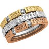 Stackable Diamond Anniversary Band | 1/10 carat TW | SKU: 63873