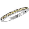 Yellow Diamond Anniversary Band .13 CTW Ref 200907