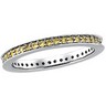 Yellow Diamond Eternity Band .38 CTW Ref 557464