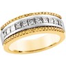 Natural Yellow Diamond Anniversary Bands