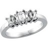 5 Stone Baguette Diamond Anniversary Band 1.33 CTW Ref 771168